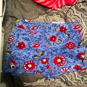 Floral shorts NWT